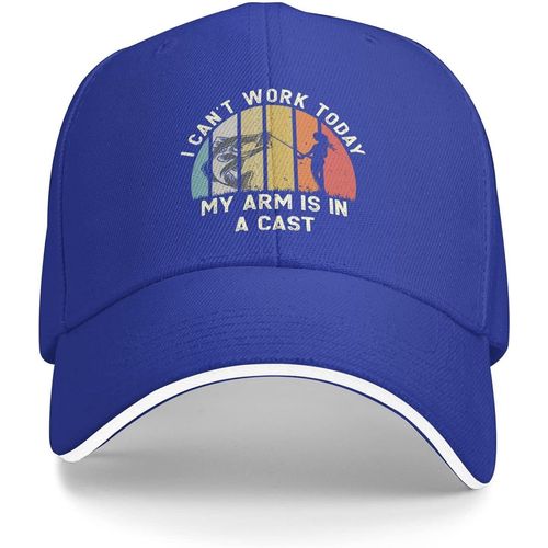 Chapeau D'amoureux De La Pêche, Je Ne Peux Pas Fonctionner Aujourd'hui, Mon Bras Est Dans Un Chapeau Moulé, Casquette De Baseball Pour Femmes, Chapeaux Graphiques