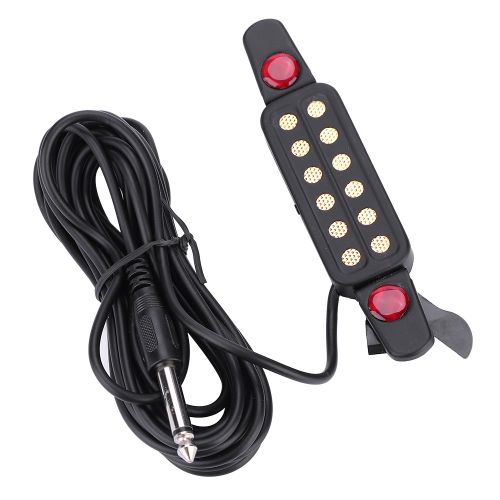1 Cable De Prise De Son Haute Fidelite A Faible Bruit Pour Guitare Folk