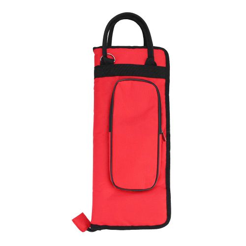 Lade Sac A Baguettes Epais Et Rembourre En Tissu Oxford Resistant A L'eau Avec Sangle (Rouge)