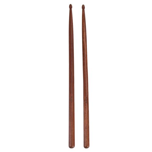 1 Paire De Baguettes De Batterie En Bois Durable En Forme De Goutte (40,6 X 1,4 Cm)