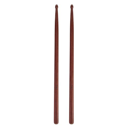 1 Paire De Baguettes De Batterie En Bois Durable En Forme De Goutte (40,6 X 1,5 Cm)