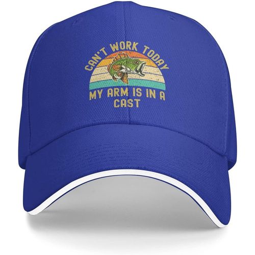 Chapeau De Pêche Drôle, Je Ne Peux Pas Fonctionner Aujourd'hui, Mon Bras Est Dans Un Chapeau Moulé Pour Femmes, Chapeau De Papa, Casquettes Amusantes