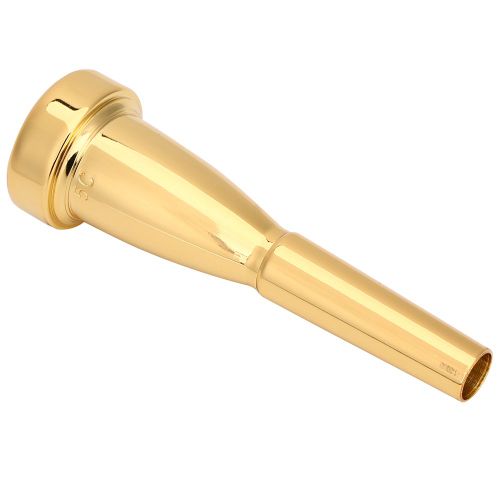 Embouchure De Trompette Plaquee Or 5c, Accessoire Pour Instrument De Musique (Or)