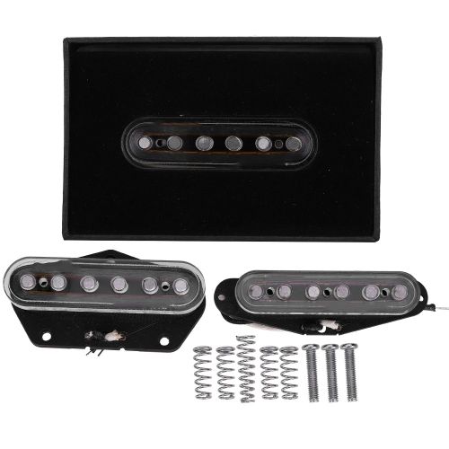Lot De 2 Micros De Manche Pour Guitare, Double Bobinage Simple En Metal Abs, Accessoires Pour Instruments De Musique