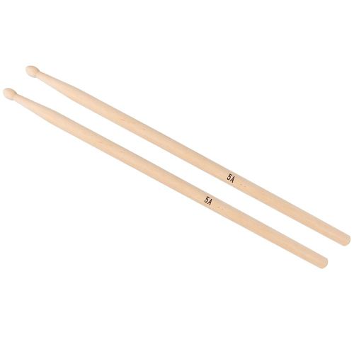 Lot De 4 Baguettes De Batterie En Bois D'erable 5a, Accessoire Pour Instrument De Jazz (Baguettes En Bois D'erable)