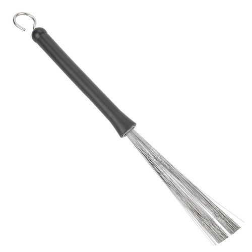 Lot De 2 Brosses De Batterie Retractables A Extremite Bouclee Pour Baguettes De Batterie Jazz, Accessoires Musicaux