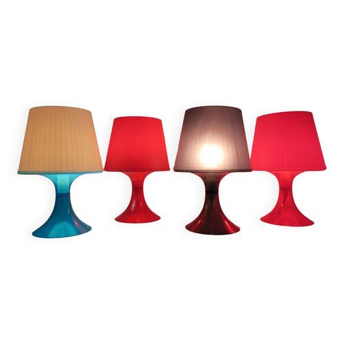 4 Lampes Ikea Lampan Design Carl Ojerstam Magnus Eleback Annes 90 Multicolore