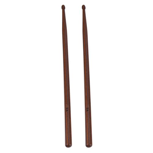 1 Paire De Baguettes De Batterie Durables En Bois D'erable En Forme De Goutte (40,6 X 1,4 Cm)