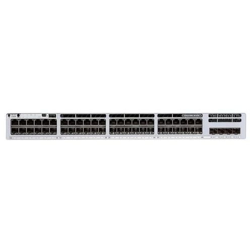 Cisco Catalyst 9300L Mini - Network Essentials - commutateur - C3 - Géré - 40 x 10/100/1000 (UPOE) + 8 x 100/1000/2.5G/5G/10G (UPOE) + 4 x SFP 25 Gigabit (liaison montante) - Montable sur rack -...
