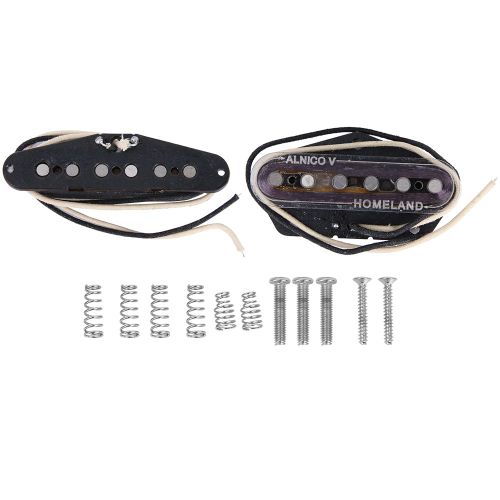 Capteur De Son Pour Guitare Electrique, Micro Manche Et Chevalet, Accessoires Pour Instruments De Guitare Pour Tl