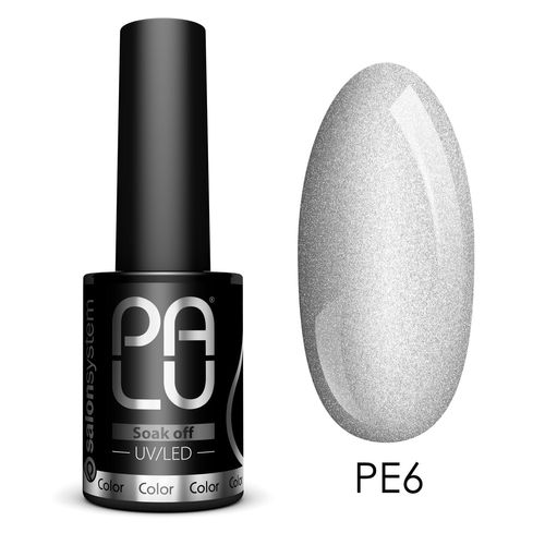 Vernis Gel Hybride Palu Pe6 Argenté 11g Argenté