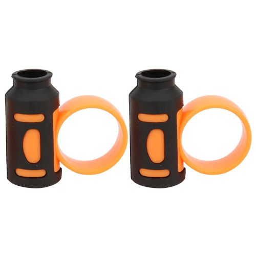 Pince De Controle Pour Baguettes De Batterie, Controleur De Doigt, Outil Auxiliaire Rotatif Antiderapant Pour Batteur (Noir Et Orange)