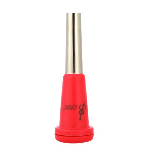 Piece De Rechange Pour Mini-Embouchure De Trompette En Metal Et Abs (Rose Rouge)
