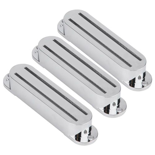 Lot De 3 Housses De Protection En Plastique Pour Micro De Guitare A Double Bobine, Accessoire Pour Instrument De Musique