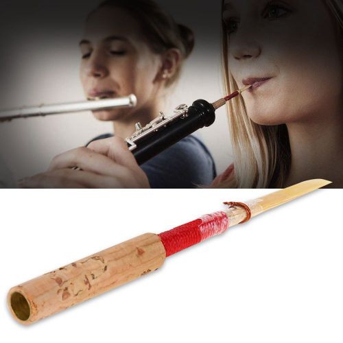 1 Piece De Rechange Pour Anche De Hautbois, Instrument A Vent De Bonne Qualite, Avec Manchon De Tube Transparent
