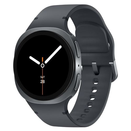 Samsung Galaxy Watch8 - 40 Mm - Graphite - Montre Connectée Avec Bracelet Sport - Caoutchouc - Graphite - Taille Du Bracelet : S/M - Affichage 1.34" - 32 Go - Nfc, Bluetooth, Wi-Fi, Lte - 4g - 30...