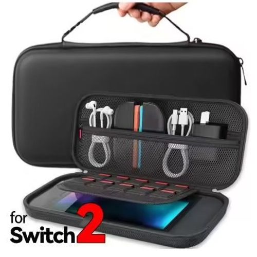 "Coque Rigide De Voyage Portable Pour Nintendo Switch 2 Modèle 2025-Ouragan X "