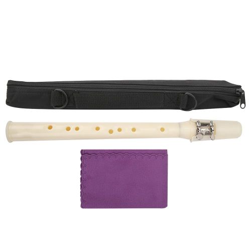 Saxophone De Poche Mini Abs Blanc Avec Bec A Anche, Saxophone Alto, Instrument De Musique