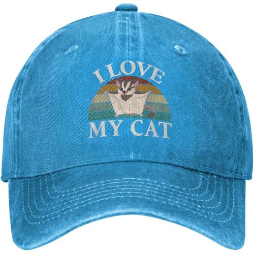 Fuuny Possums Hat I Love My Cat Chapeau De Baseball Pour Homme Avec Chapeau Design