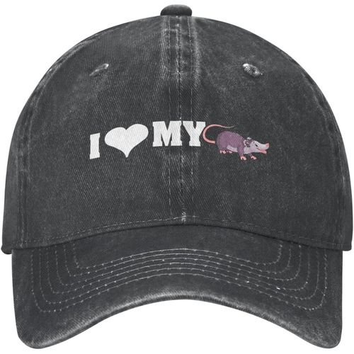 Fuuny Possums Chapeau J'aime Mon Chat Chapeau Femmes Chapeaux De Baseball Chapeau Réglable