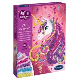 Art & Créations Art & Creations L'art Du Sequin - Licorne