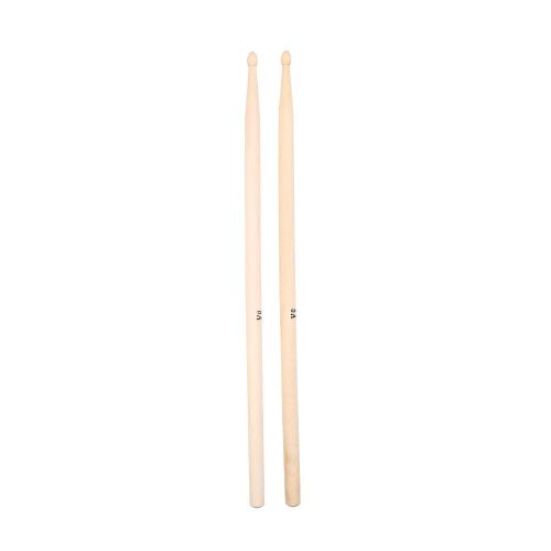 1 Paire De Baguettes De Batterie Pratiques En Bois D'erable (Couleur Bois)