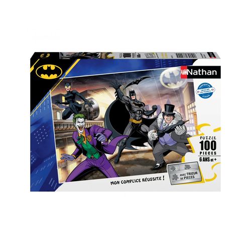 Puzzle N Nathan Puzzle 100 P - Les Ennemis De Batman