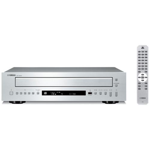 YAMAHA CD-C603 Lecteur CD - CD 5 disques, USB, MP3, WMA, AAC, WAV, FLAC - Argent