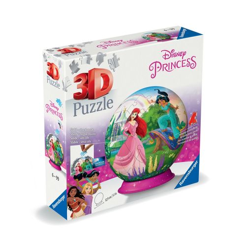 Puzzle Puzzle 3d Ball 72 P - Disney Princesses