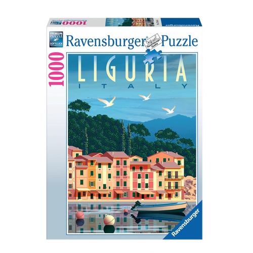 Puzzle Puzzle 1000 P -  Carte Postale De Ligurie