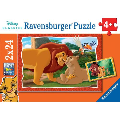 Puzzle Puzzle Le Roi Lion Disney Animal Friends 2x24p