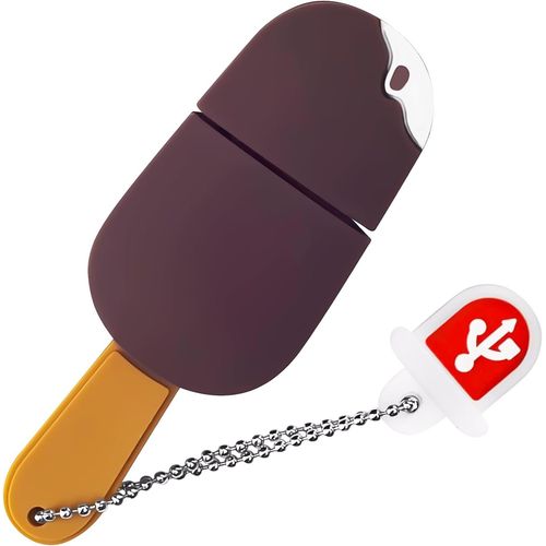64 Go Clé USB en Forme de Sucette Glacée,Amusante et Mignonne Mémoire Stick USB Flash Drive pour Stockage de Données Externe