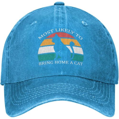 Chapeau D'amoureux Des Chats Le Plus Susceptible De Ramener À La Maison Un Chapeau De Chat Pour Les Femmes, Chapeau De Baseball, Chapeau Mignon