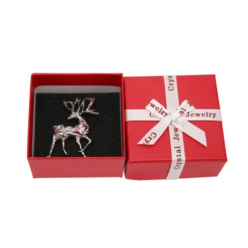 Broche Cerf Argentee Multifonctionnelle Pour Bijoux, Vetements, Decoration