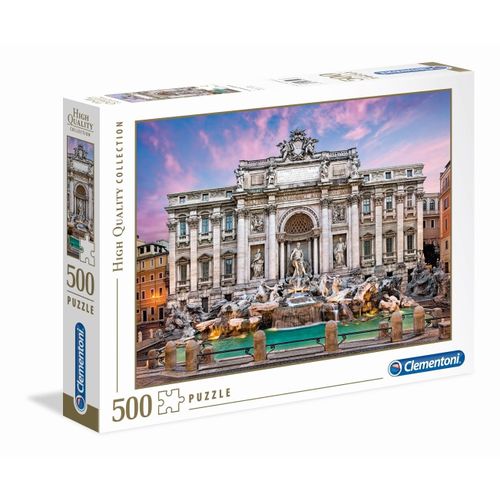 Puzzle Adulte 500 Pièces - La Fontaine De Trevis