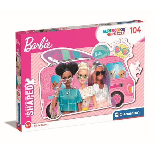 Puzzle Enfant 104 Pièces Shaped - Barbie