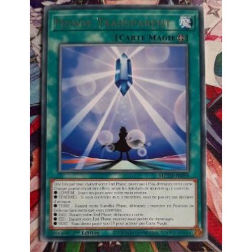 Yu Gi Oh Mztm Fr098 Monde Transparent Rare