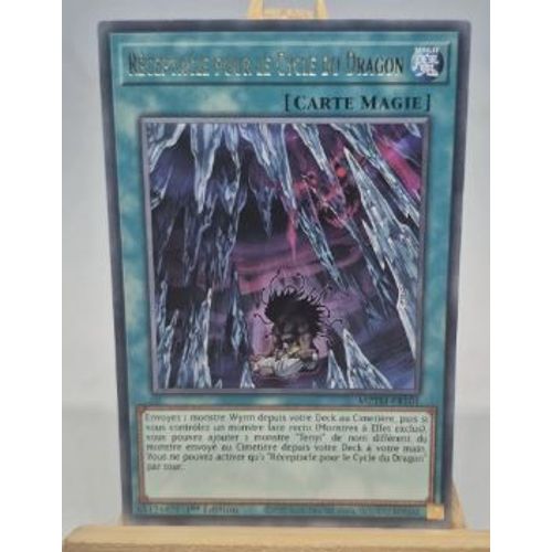 Yu Gi Oh Mztm Fr101 Réceptacle Pour Le Cycle Du Dragon Rare