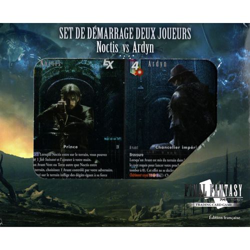 Final Fantasy Tcg - Set De Demarrage 2 Joueurs - Noctis Vs Ardyn Vf - 100 Cartes