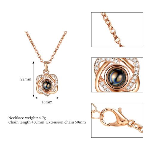 Collier Avec Pendentif En Cristal Pour Femme, Accessoire Tendance (Dore)