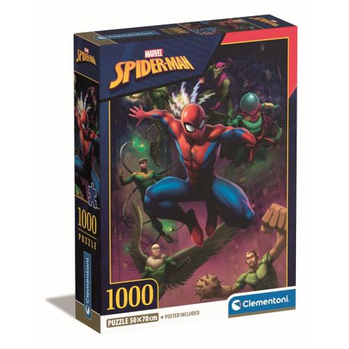 Puzzle Adulte Compact 1000 Pièces - Spider-Man
