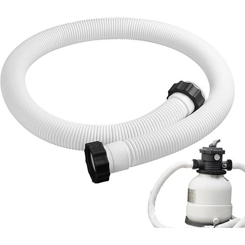 1Pcs Tuyau de piscine 38 mm/150 cm – AQSACOKIYA - Pour Filtres À Sable, Systèmes D'eau Salée – Tuyau de rechange pour piscine