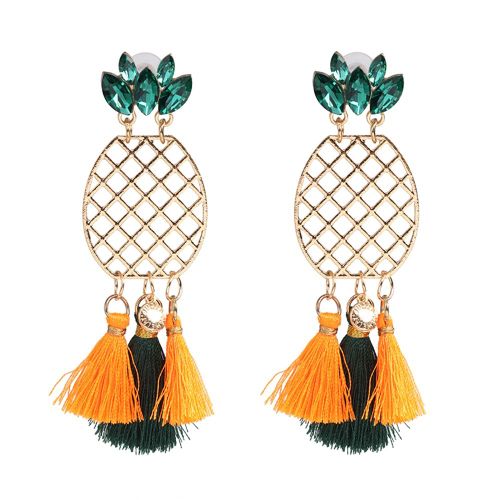 Boucles D'oreilles Pendantes En Forme De Fruits Pour Femmes Et Filles, Accessoire De Bijouterie