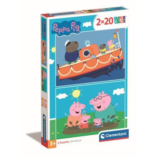 Puzzle Enfant 2x20 Pièces - Peppa Pig