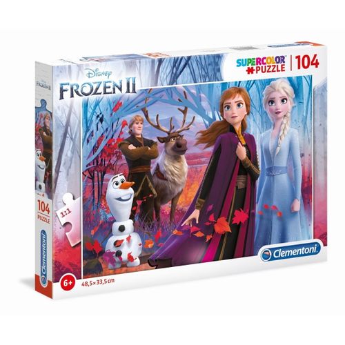 Puzzle Enfant 104 Pièces - La Reine Des Neiges 2
