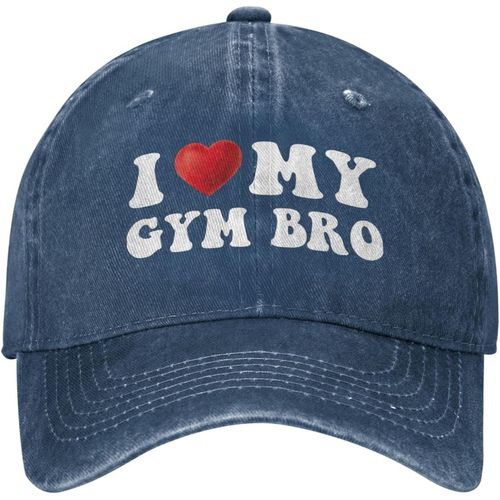 Chapeau D'entraînement De Fitness Drôle, Chapeau I Love Heart My Gym Bro Pour Femmes, Casquette De Baseball Graphique