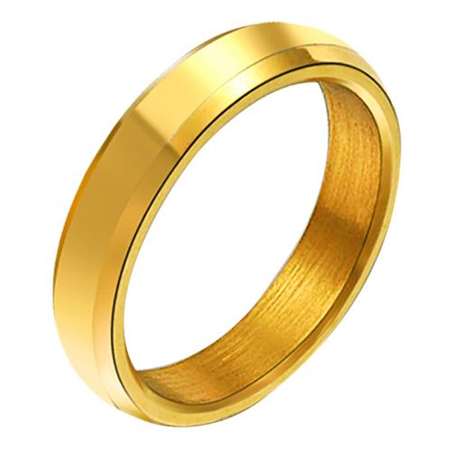 Bague Classique En Alliage Pour Homme Et Femme (8 Dore)