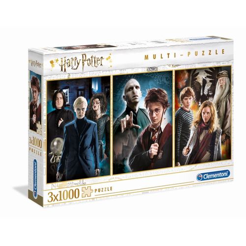 Puzzle Adulte Harry Potter - 3x1000 Pièces
