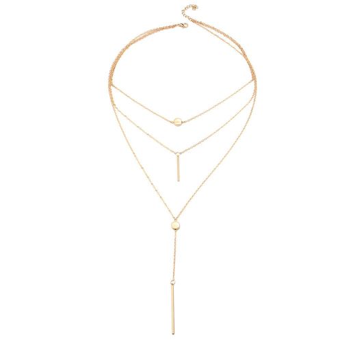 Collier Avec Pendentif En Alliage Dore Pour Femme Et Fille, Accessoire Tendance