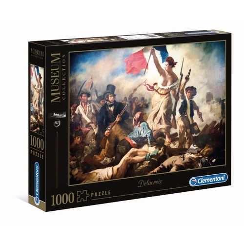 Puzzle Adulte Museum 1000 pièces - Delacroix : La Liberté guidant le peuple
